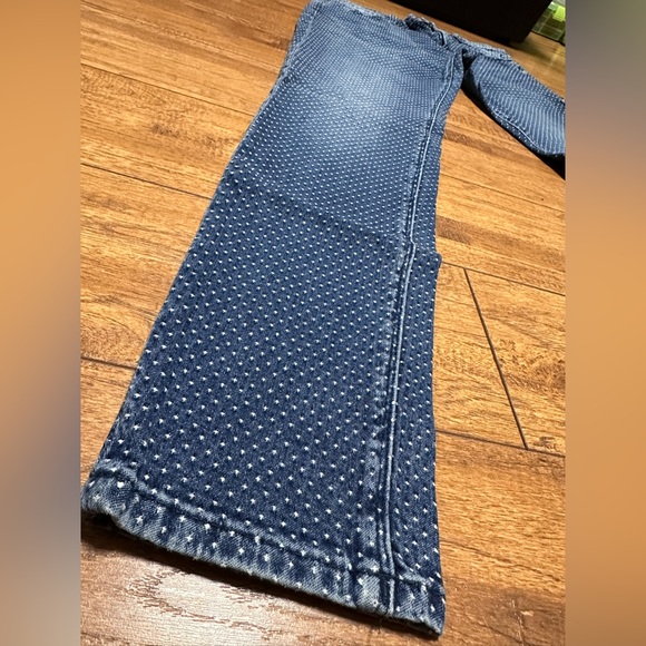 Cult Of Individuality Teaser Skinny Polka Dot Denim Jeans tagged 30 - Picture 3 of 9